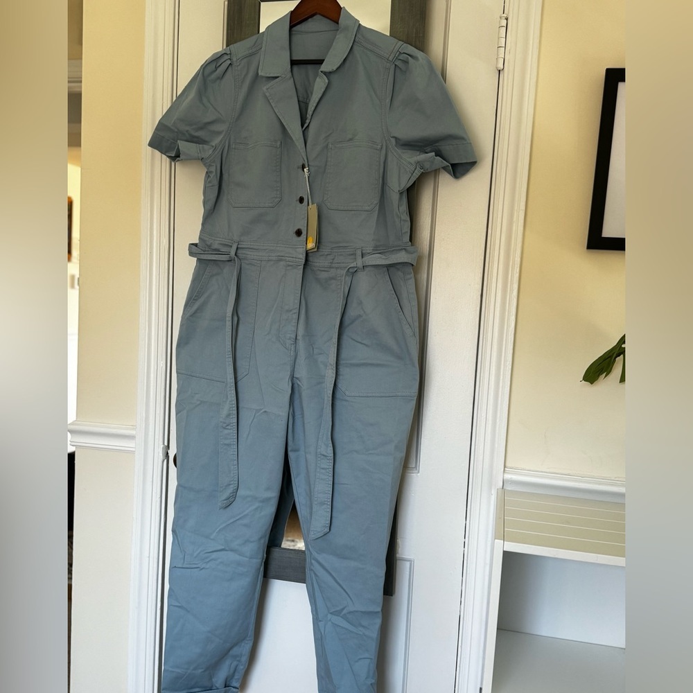 Boden Puff Sleeves Jumpsuit - Picture 6 of 13